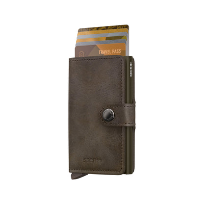 Secrid Miniwallet Vintage Oak Leather