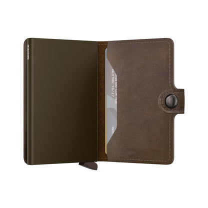 Secrid Miniwallet Vintage Oak Leather