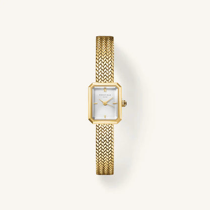 Rosefield Mini Octagon Gold Watch MWGMG-M01