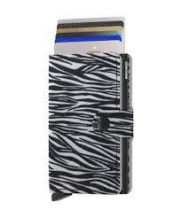 Secrid Miniwallet Zebra Light Grey