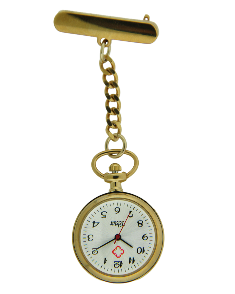 Telstar Florence Gold-plated Nurse's Fob Watch N1007 CYW