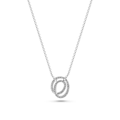 SIF JAKOBS  Necklace Spirale Due SJ-N2577-CZ