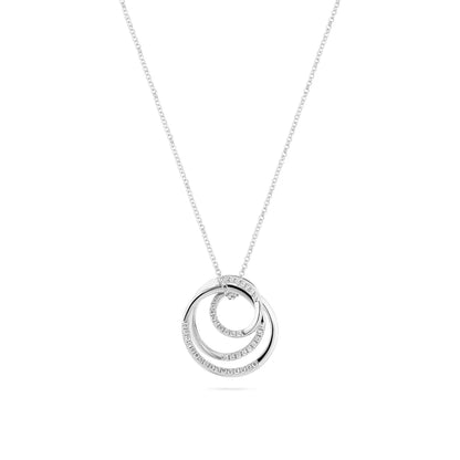 SIF JAKOBS Necklace Spirale SJ-N2590-CZ