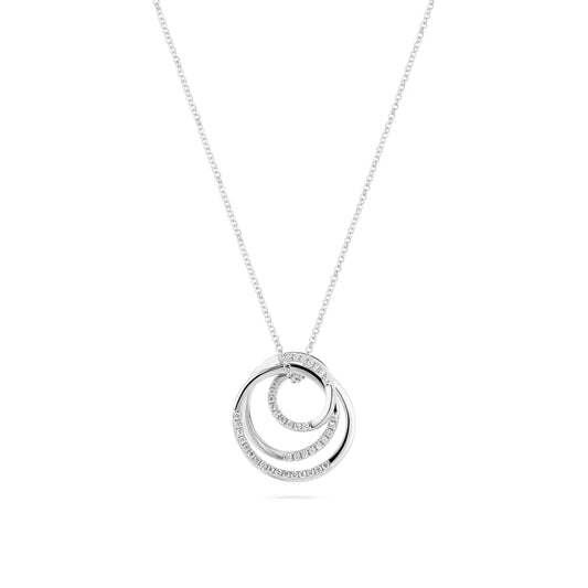 SIF JAKOBS Necklace Spirale SJ-N2590-CZ