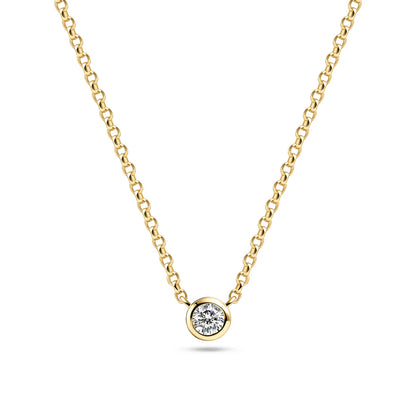 SIF JAKOBS  Necklace Sarzana Uno SJ-N2632-CZ-YG