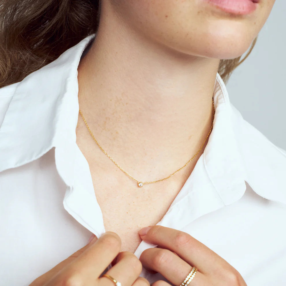 SIF JAKOBS  Necklace Sarzana Uno SJ-N2632-CZ-YG