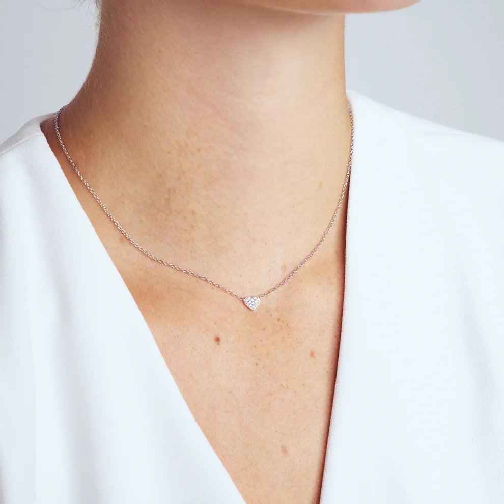 SIF JAKOBS Necklace Cuore SJ-N2705-CZ