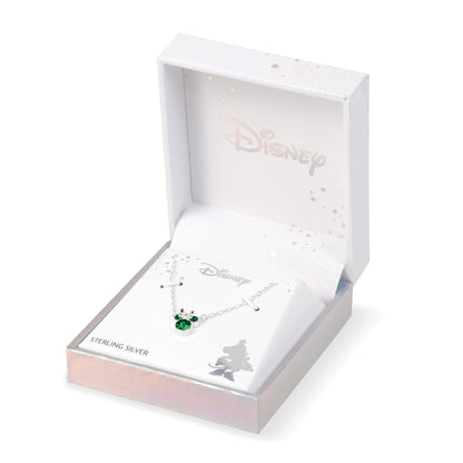 Disney Minnie Mouse Crystal Silver Necklace May N905424MAY