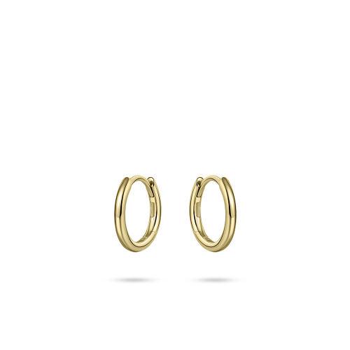 9ct Gold 12mm Polished Hoop Earrings NGKCL1/12