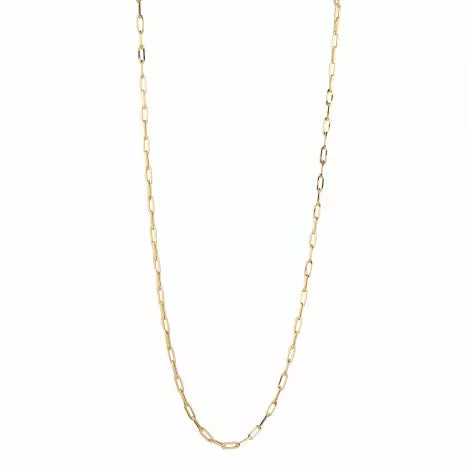 9ct Gold 78cm Paperlink Necklet GC603