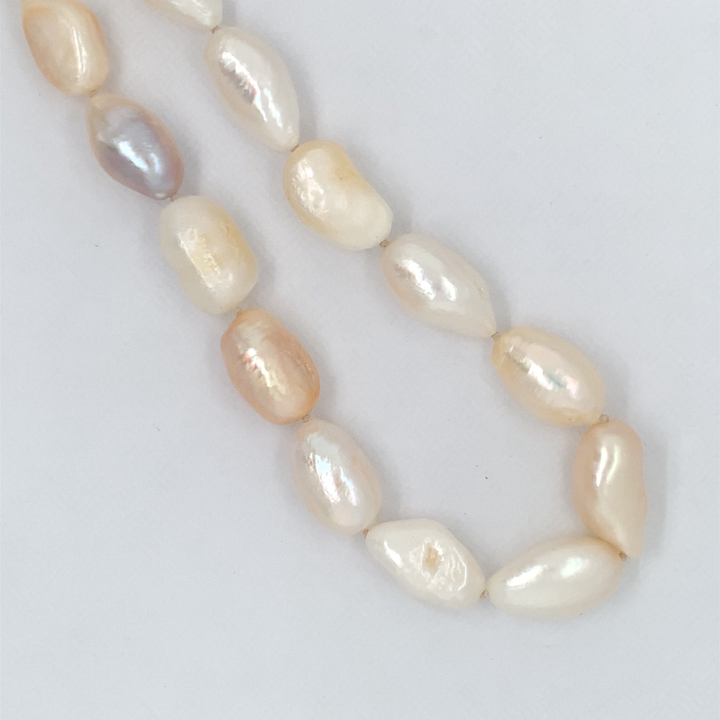 Baroque Pearl 12-14mm Necklace 9ct Gold Clasp