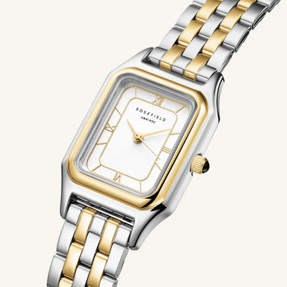 Rosefield Ivy White Duotone Watch OCWDSD-OC03