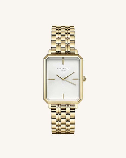 Rosefield Octogon Gold Watch OCWSG-O40