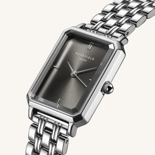 Rosefield Octogon Grey Watch OGSSS-O80