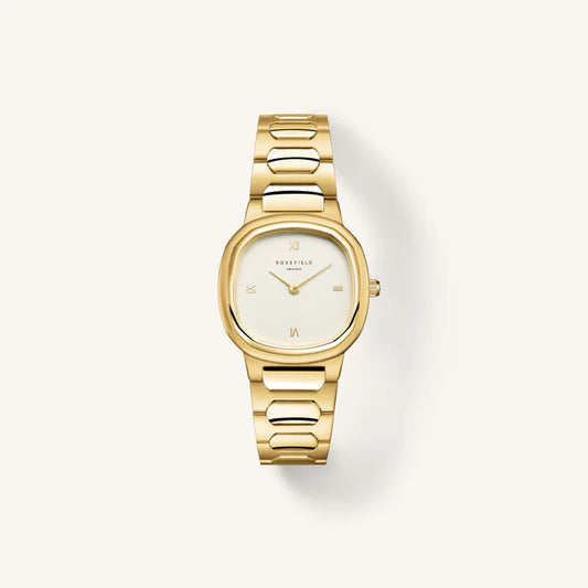 Rosefield Gaia Creme Gold Watch ORCDSD-OR01