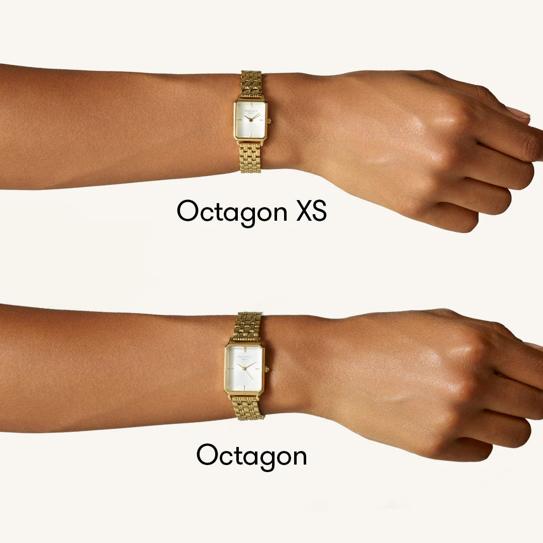 Rosefield Octogon XS Duotone Watch OWDSG-O62