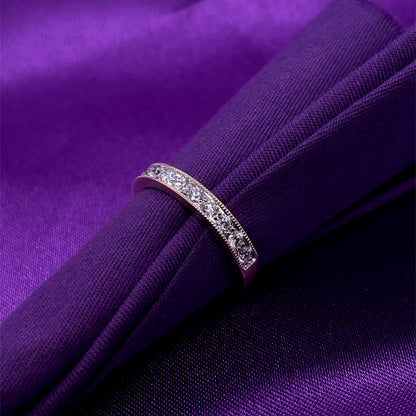 9ct Yellow Gold Lab Grown Diamond Eternity Ring 0.50ct X159
