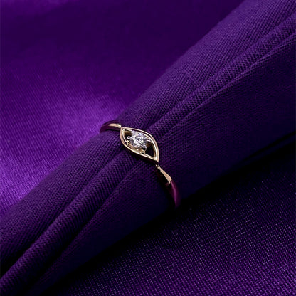 9ct Gold CZ Dress Ring GRZ398