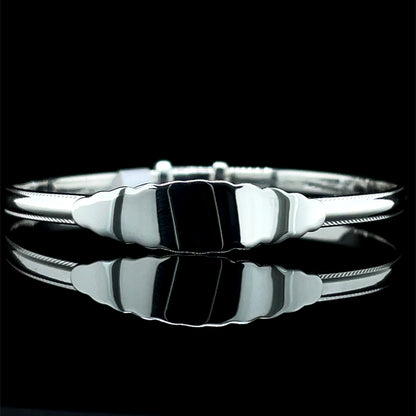 Silver Baby Bangle SB503