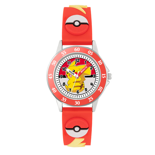 Pokemon Pikachu Time Teacher Watch POK9074