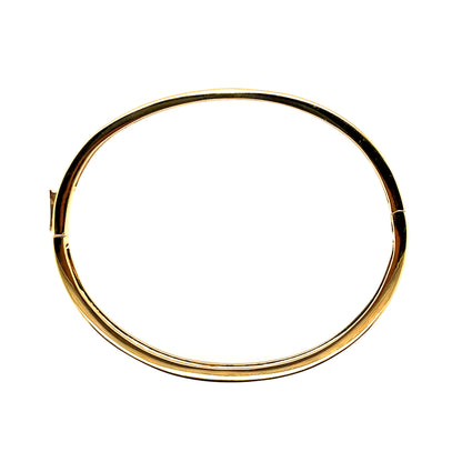 Bijoux D'Or 18ct Gold-Plated Channel-set CZ Bangle PSBC73Z