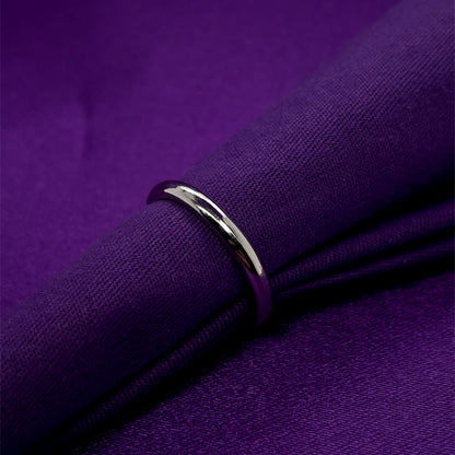 Platinum 2.5mm Court Wedding Band PW014