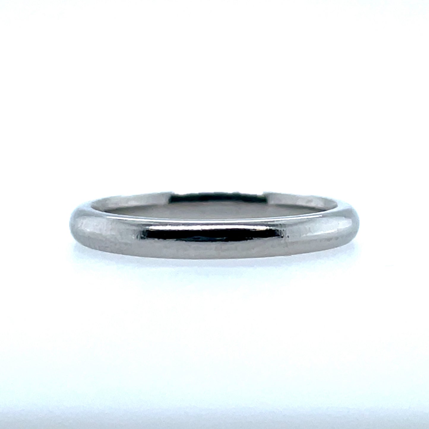 Platinum 2.5mm Court Wedding Band PW014