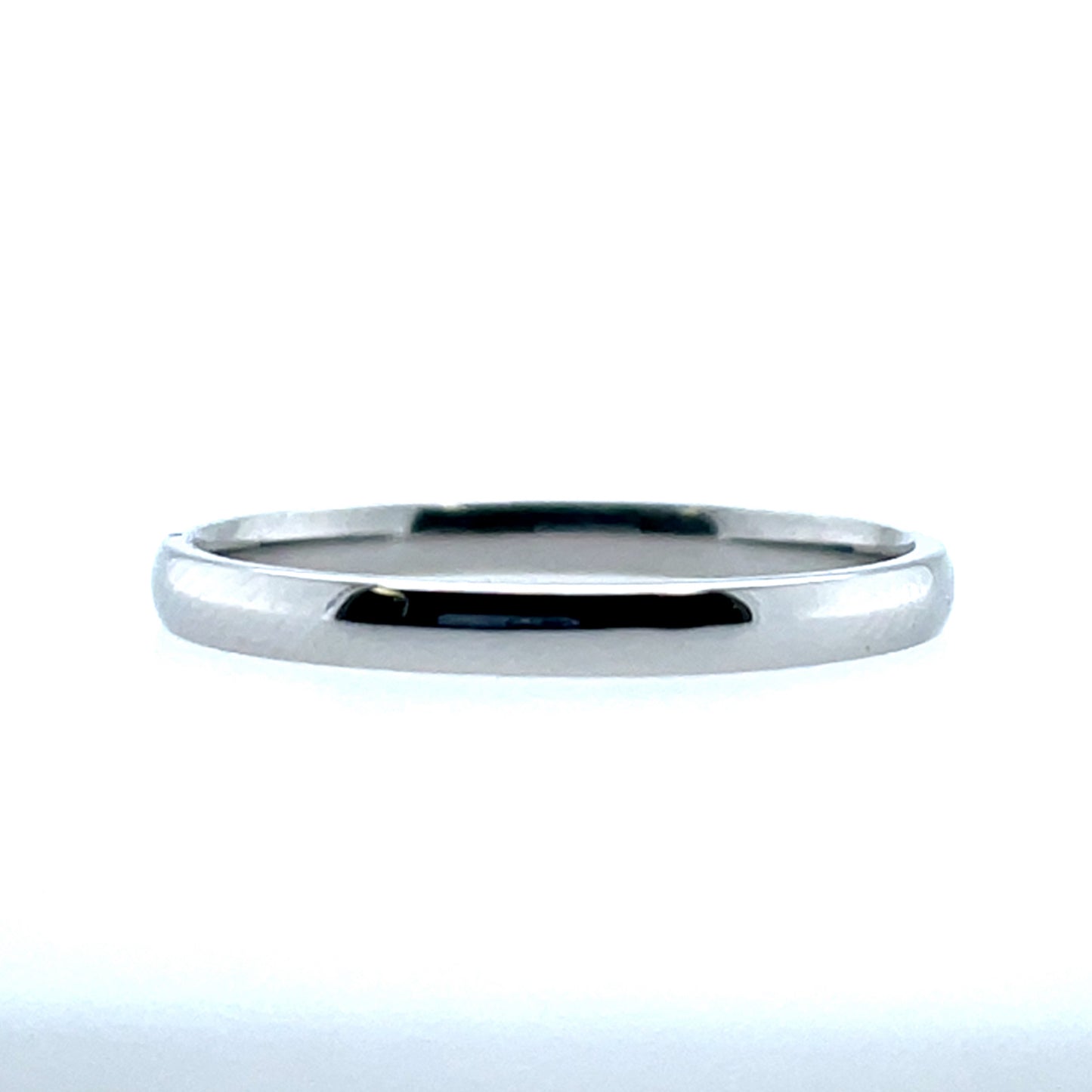 Platinum 2mm Court Wedding Band PW019