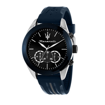 MASERATI TRAGUARDO BLACK DIAL WATCH R8871612046