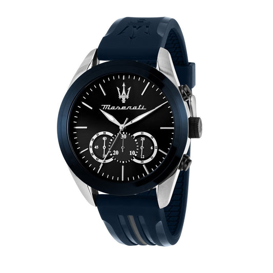 MASERATI TRAGUARDO BLACK DIAL WATCH R8871612046