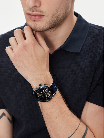 MASERATI TRAGUARDO BLACK DIAL WATCH R8871612046