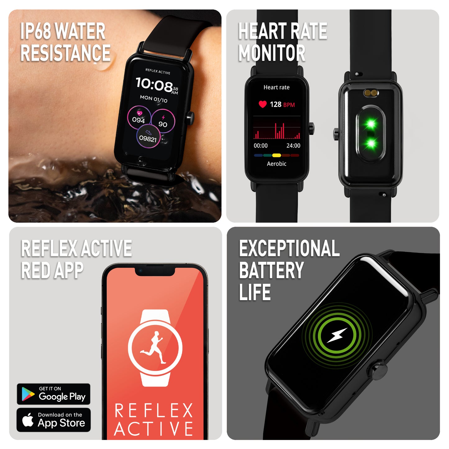 Reflex Active NEXUS Pink Smart Calling Watch RA-NX-100S-04