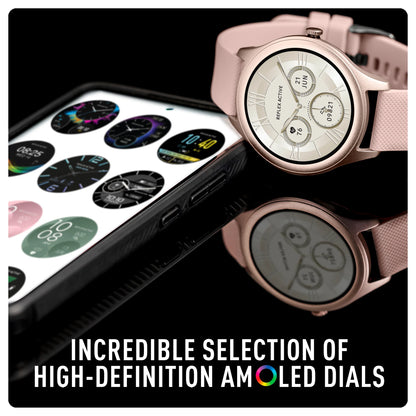 Reflex Active SPECTRA 300 R AMOLED Calling Smart Pink Strap Watch RA-SP-300R-SL-02