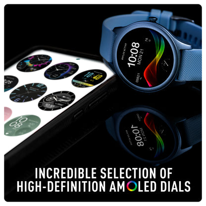 Reflex Active SPECTRA 300 R AMOLED Calling Smart Blue Strap Watch RA-SP-300R-SL-03