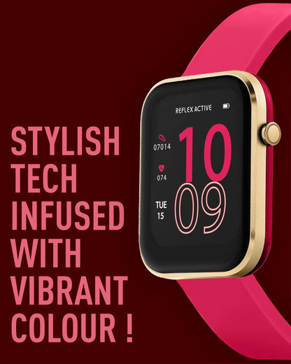 Reflex Active CORRUS S Hot Pink Smartwatch (Series 12) RA12-2152