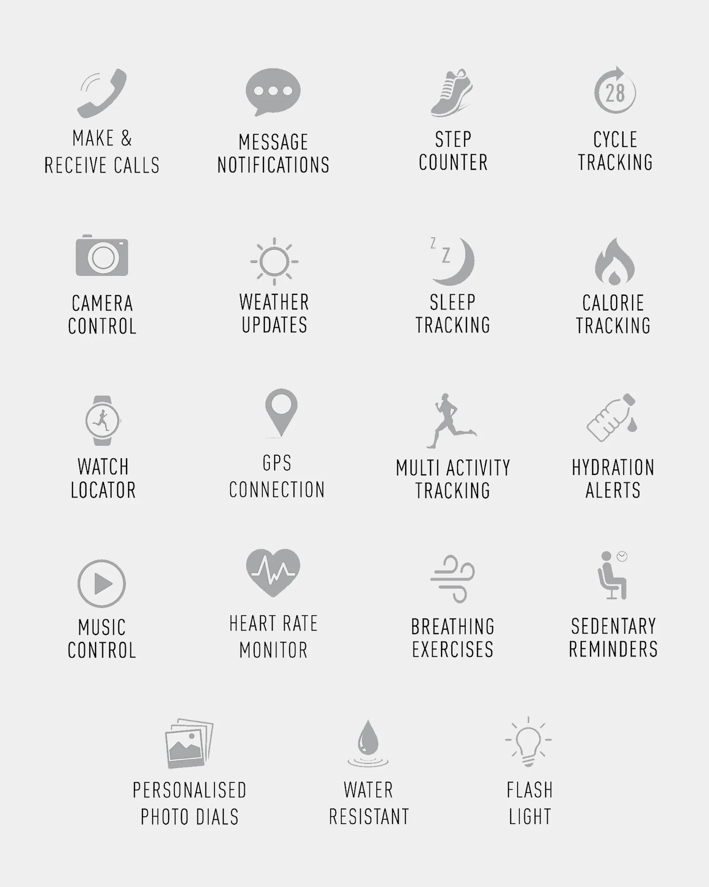 Reflex Active NEXUS 100 S Pink Rose Gold Plated Smart Watch RA23-2166