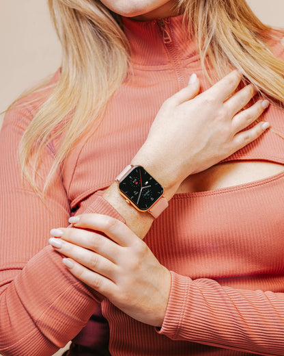 Reflex Active NEXUS 100 S Pink Rose Gold Plated Smart Watch RA23-2166