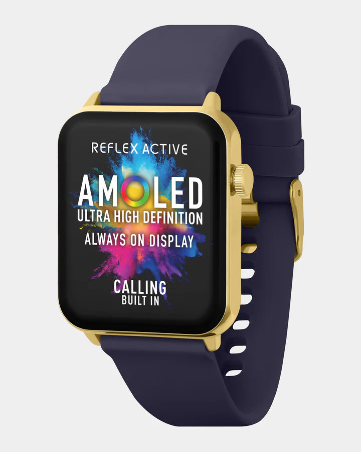 Reflex Active Series 30 Amoled Blue Smart Calling Watch RA30-2190