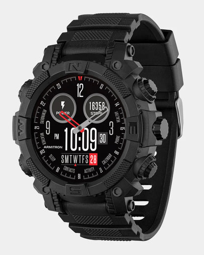 Reflex Active Series 45 Amoled Silicone GPS Sports Smart Watch RA38-2204