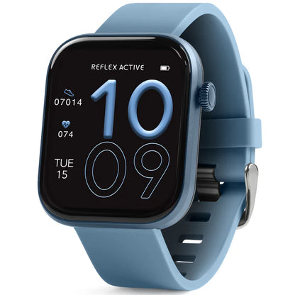 Reflex Active Series 40 Amoled Denim Blue Silicone Smart Watch RA40-2213