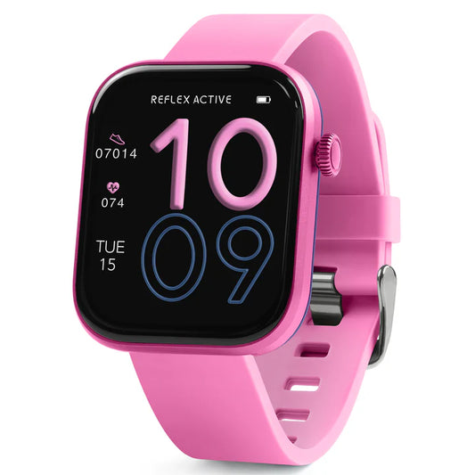 Reflex Active Series 40 AMOLED Smart Aluminium Pink Calling Watch RA40-2219