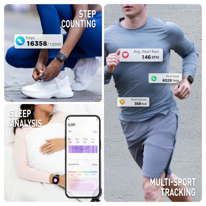 Reflex Active Series 50 Smart Calling Watch Black Set RA50-2223-SET