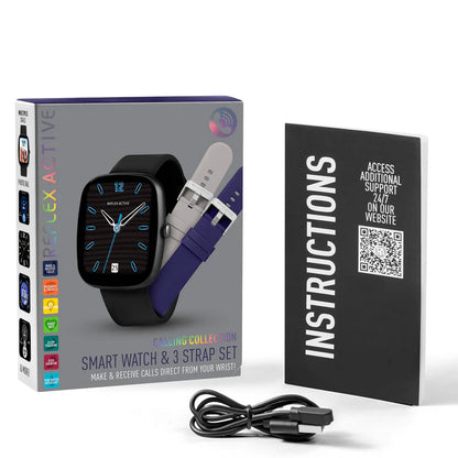 Reflex Active Series 50 Smart Calling Watch Black Set RA50-2223-SET