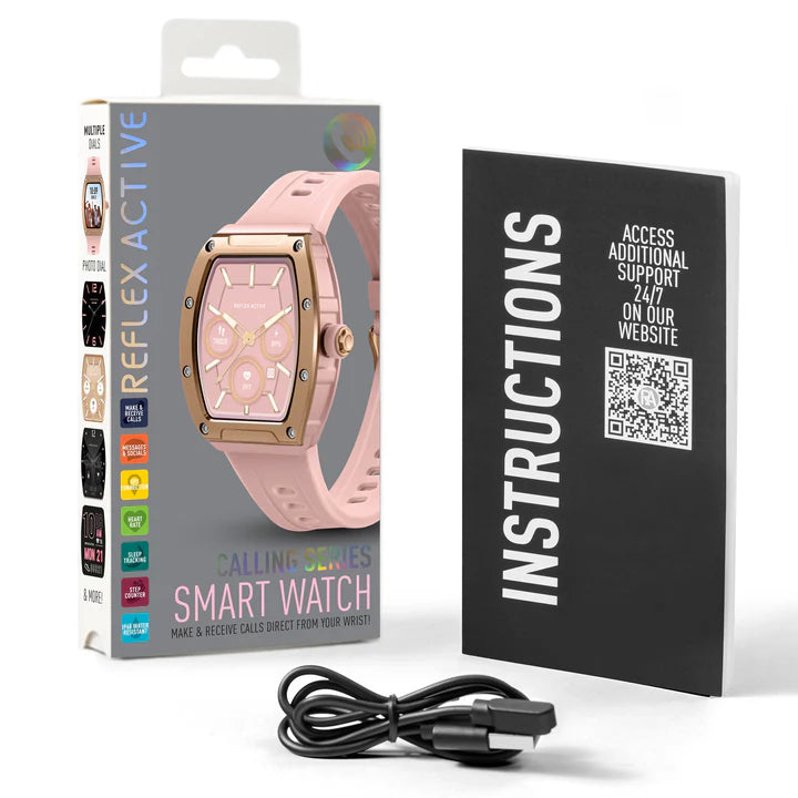 Reflex Active Series 51 Pink Strap Smart Calling Watch RA52-2226