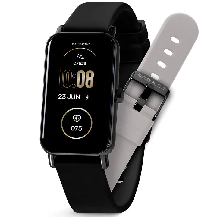 Reflex Active NEXUS 100 Smart Black and Grey Interchangeable Strap Calling Watch RA53-2230-SET
