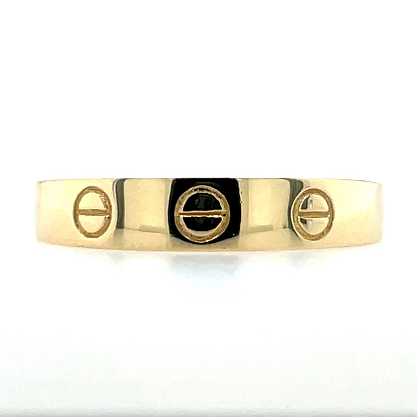 9ct Gold Band  Ring GR457