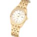 LORUS QUARTZ LADIES GOLD PLATED CHAMPAGNE DIAL BRACELET WATCH RJ284BX9