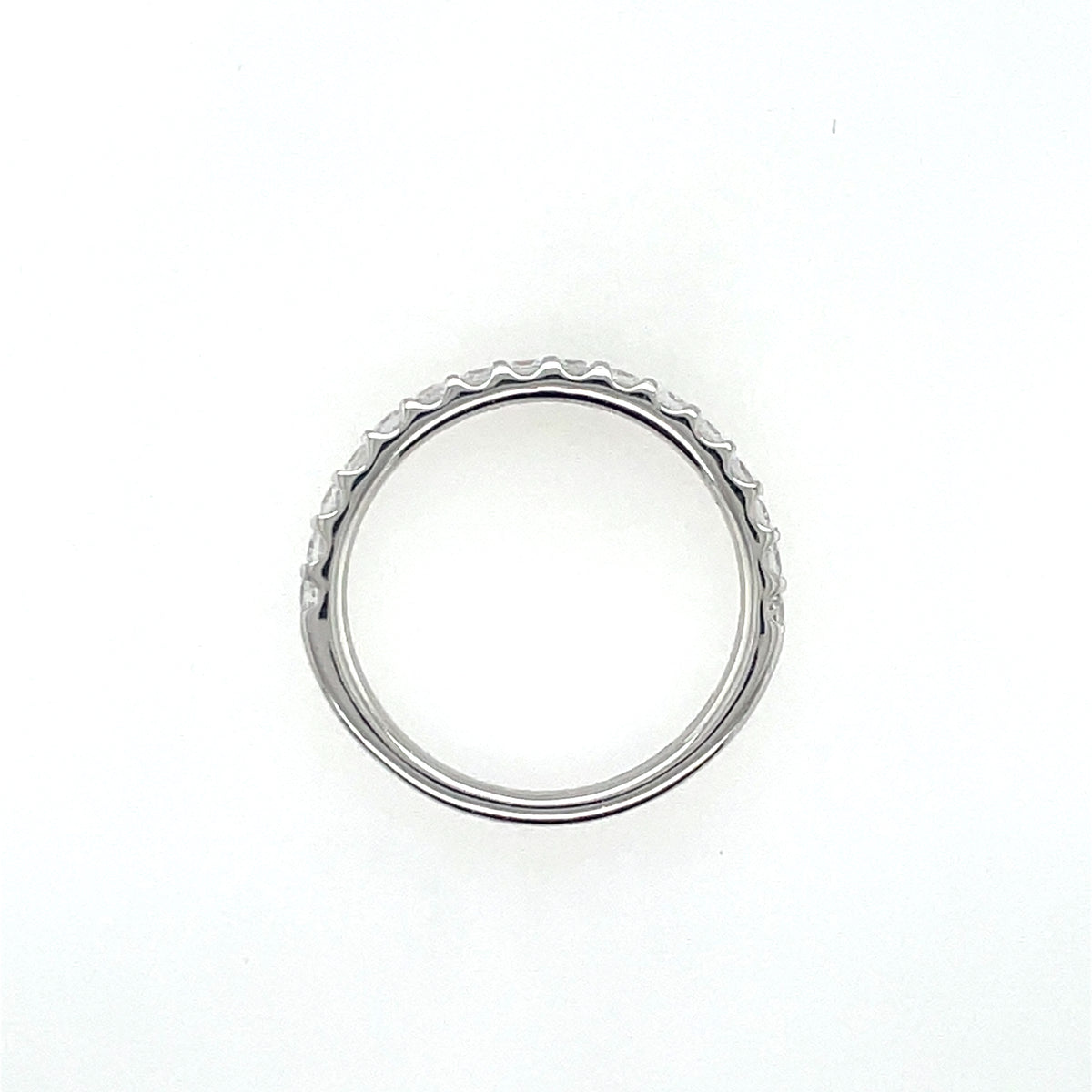 Sterling Silver CZ Eternity / Wedding Ring RSE109