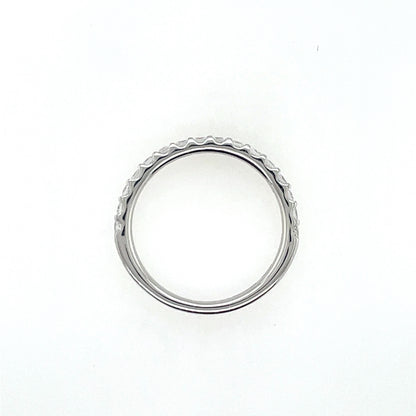 Sterling Silver CZ Eternity / Wedding Ring RSE109