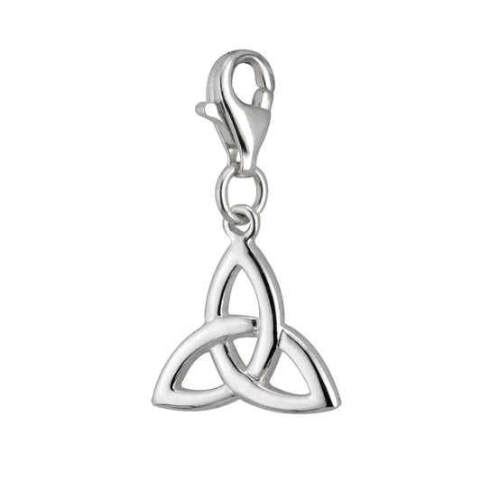 STERLING SILVER TRINITY KNOT CHARM S8847